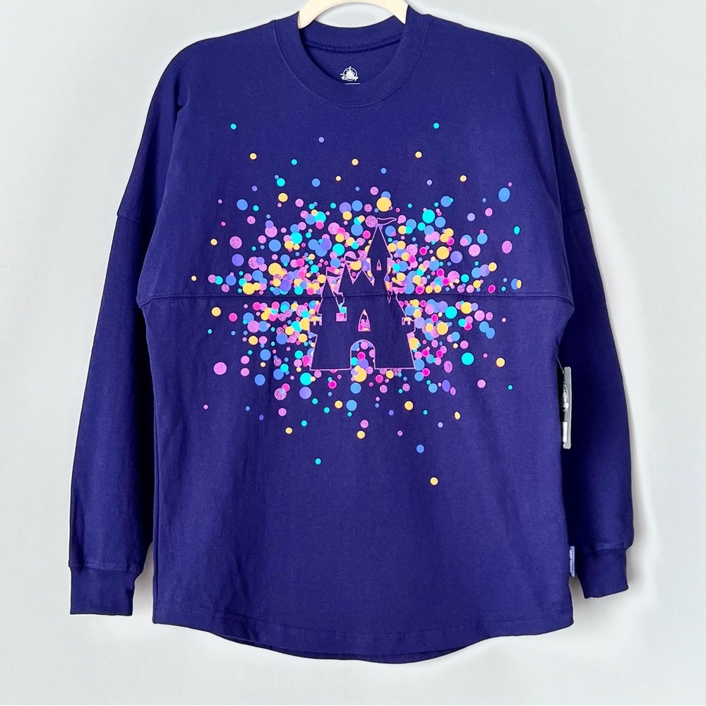 Disney sPARKling Collection Spirit Jersey | Purple | Size XS NWT